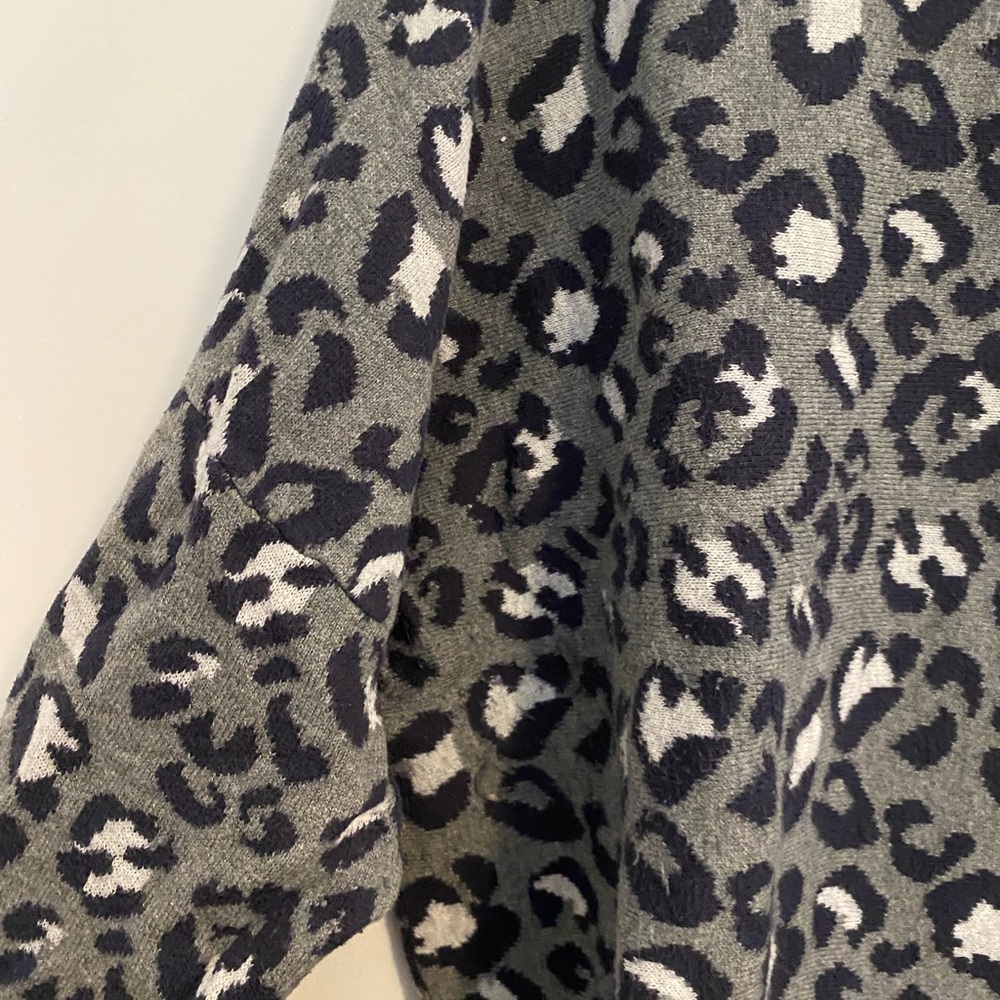 LOFT Leopard Pattern Sweater - Picture 2 of 4